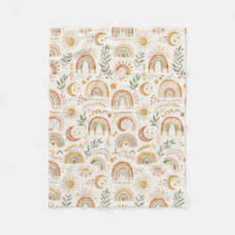 Velo Cobertor de Fleece Personalizado de Terra Cute Boh
