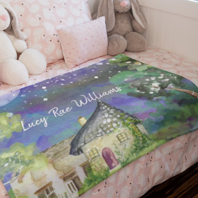 Velo Cobertor de Fleece Personalizado para Bebê - Jardi (Criador carregado)