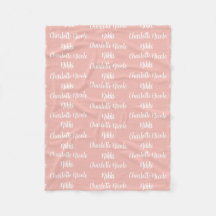 Cobertor de Fleece Personalizado para Crianças
