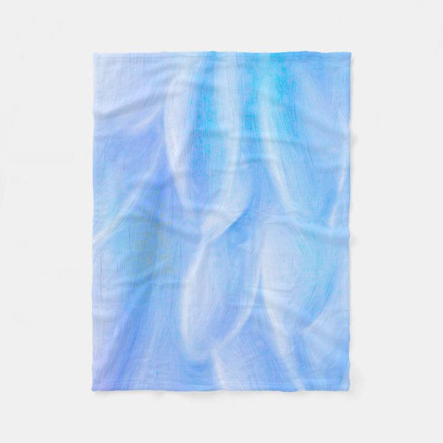 Velo Cobertor de Fleece Pétalas, 30"x40" (Frente)