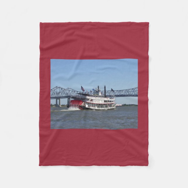 Velo Cobertor de Fleece Riverboat (Frente)