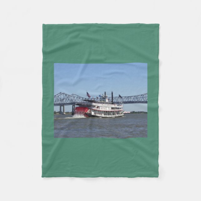 Velo Cobertor de Fleece Riverboat (Frente)