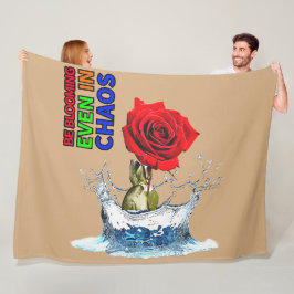 Velo Cobertor de Fleece ROSA VERMELHO 3D!