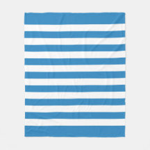 Cobertor de Fleece Royal Azul Pastel e Listras Bra