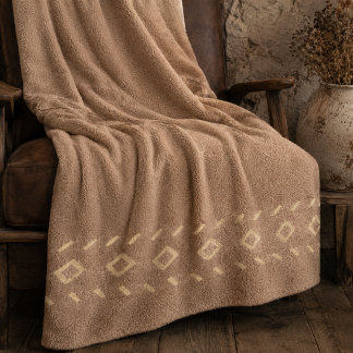Velo Cobertor de Fleece Rustic Diamond Trail