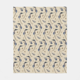 Velo Cobertor de Fleece Seahorse Frenzy (Creme)
