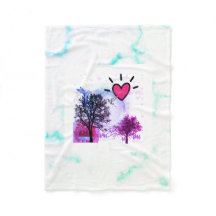 Cobertor de Fleece Sentimental
