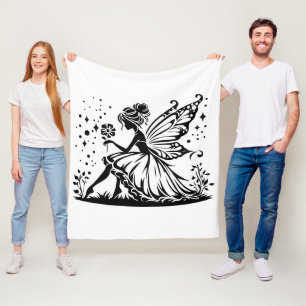 Velo Cobertor de Fleece Sereia, 127cm x 152cm