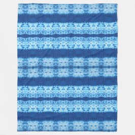 Velo Cobertor de Fleece Shibori Entrelaçado