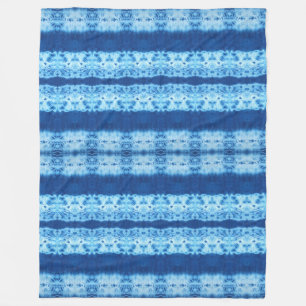 Velo Cobertor de Fleece Shibori Entrelaçado