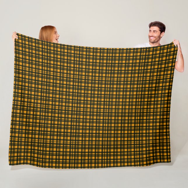 Velo Cobertor de Fleece Tartan – Design Clássico de Xad (In Situ)