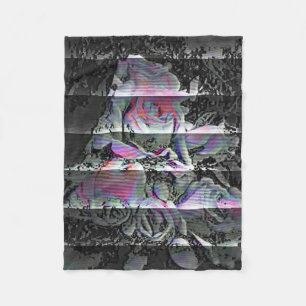 Velo Cobertor de Fleece Techno Bouquet