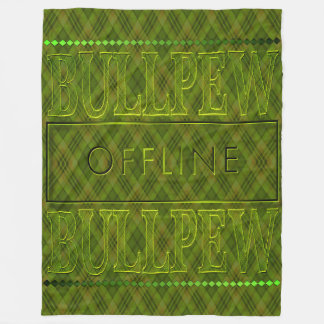 Velo Cobertor de Fleece Verde Lima Bullpew