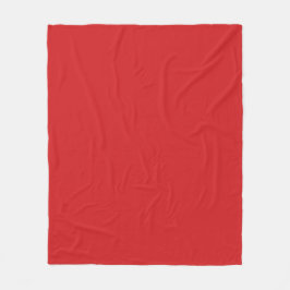 Velo Cobertor de Fleece Vermelho de Natal