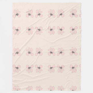 Velo cobertor de flor rosa