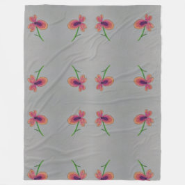 Velo cobertor de flores
