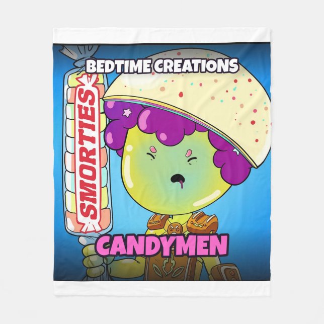 Velo Cobertor de Fralda Candymen Bedtime Creations (Frente)