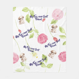 Velo Cobertor de Fralda de Shih Tzu