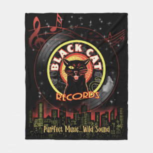 Velo Cobertor de Fraldas Black Cat Records – Jazz e Vi 