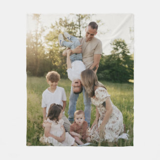 Velo Cobertor de Fraldas com Foto Personalizada da Famí