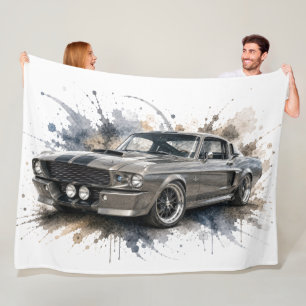 Velo Cobertor de Fraldas de Carro de Músculo Americano