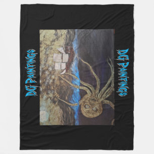 Velo Cobertor de Fraldas Kraken DG Paintings