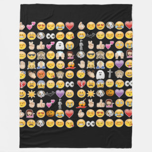 Velo cobertor de halloween emoji
