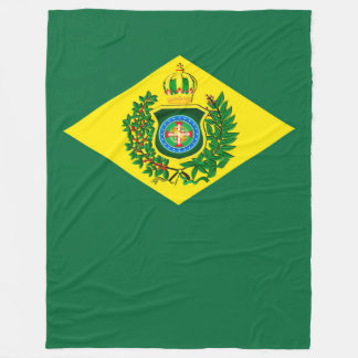 Velo Cobertor de Lã Bandeira Imperial do Brasil