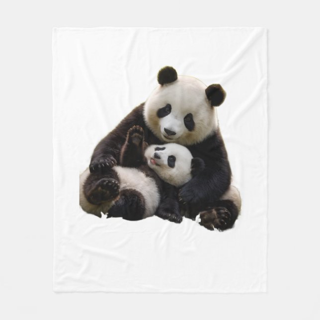 Velo Cobertor de lançamento de berçário de urso panda p (Frente)