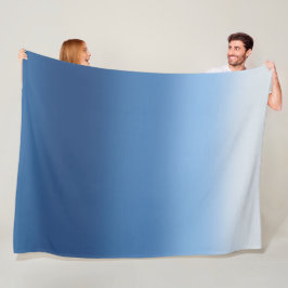 Velo Cobertor de Lançamento Ombre Azul Gradiente