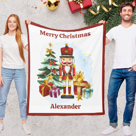 Velo Cobertor de Natal do Quebra-Nozes para Crianças co