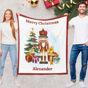 Velo Cobertor de Natal do Quebra-Nozes para Crianças co