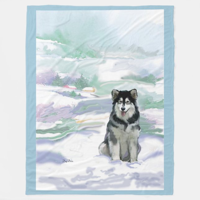 Velo Cobertor de Peça Malamute (Frente)