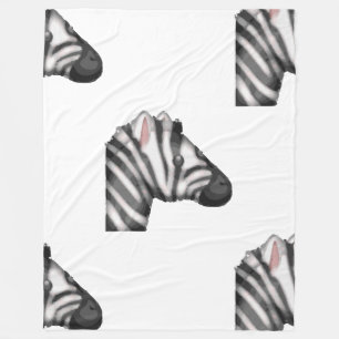 Velo cobertor de zebra emoji