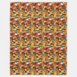 Velo cobertor doce de ursos nojentos