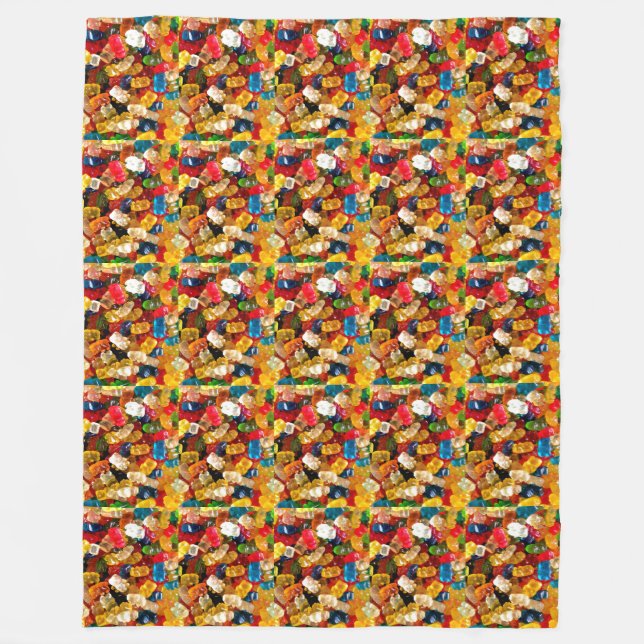 Velo cobertor doce de ursos nojentos (Frente)