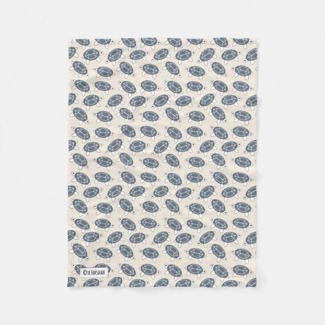 Velo Cobertor geométrico de tartaruga (Frente)