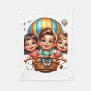 Velo Cobertor Infantil de Balão de Ar Quente