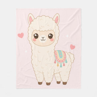 Velo Cobertor Kawaii de Alpaca Fofa