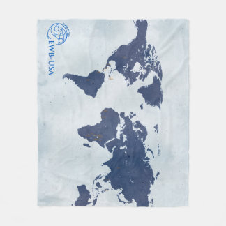 Velo Cobertor Mapa Mundial da Turma de 2026 da EWB-USA 