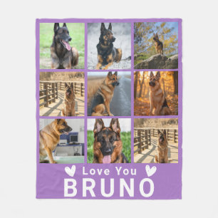 Velo Cobertor Personalizado de Memória de Pet Cachorro 