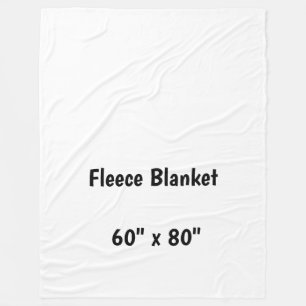 Velo Crie seu próprio cobertor de fleece grande 152cm x