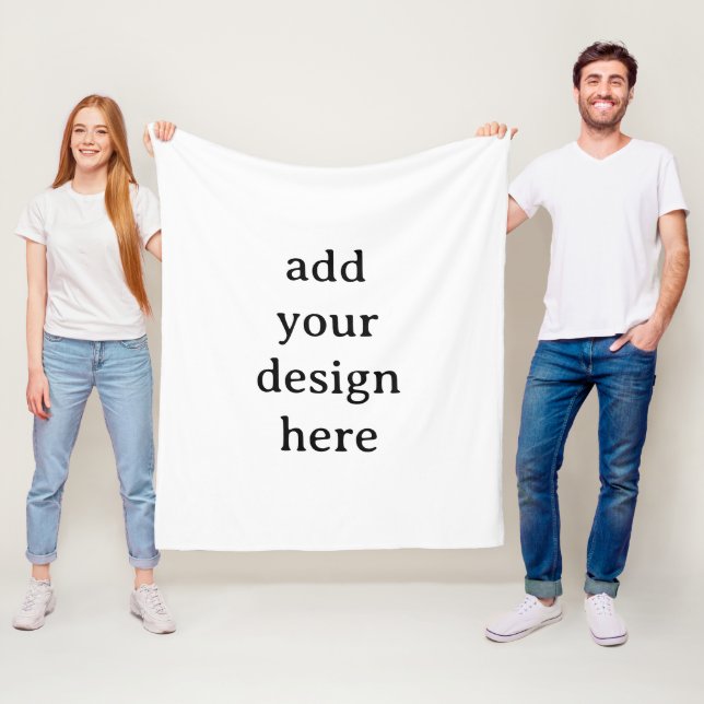 Velo Crie seu próprio Cobertor de Fleece Médio Simples  (In Situ)