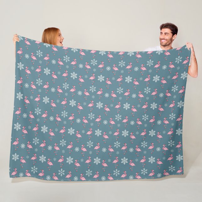 Velo Design de Padrão de Inverno Cobertor Felpudo  (In Situ)