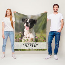 Em Memória de Cachorro de Estimação Cobertor de Fo