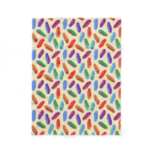 Enorme cobertor de blocos construtivos para crianç