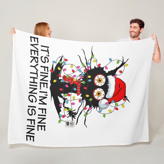 Velo Está tudo bem! Cobertor de Lã (In Situ)