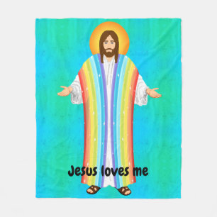 Velo Jesus me ama o cobertor de pulso