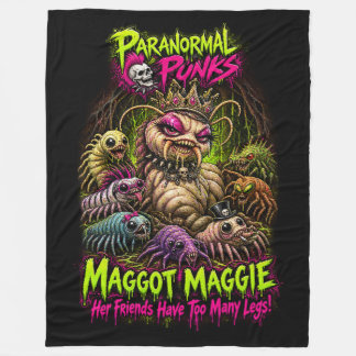 Velo Maggot Maggie - Panicazes Paranormais Cobertor de