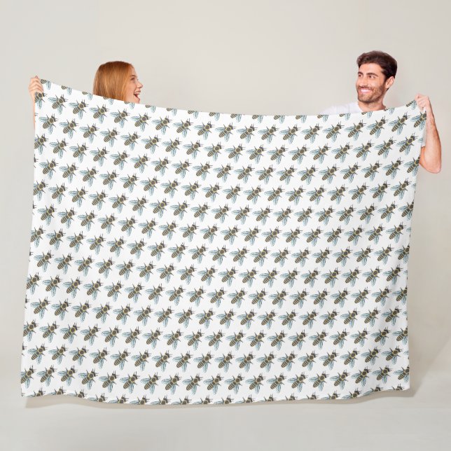 Velo Melhoreia (branca) - Cobertor de Fleece (In Situ)